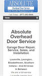 Mobile Screenshot of absolutedoor.net